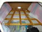 Cuddy storage rack