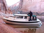 Halcyon in the Utah Canyon area of Lake Powell