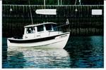 the SENSEI outside Langley Boat Harbor,WA