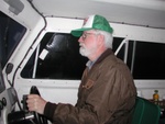 Larry (Helen O) at the Helm