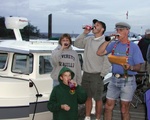 (Pat Anderson) Nick, Janet, Chris and Rev Dave Christening Luna-C