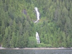 Waterfall in Princess Royal Channel