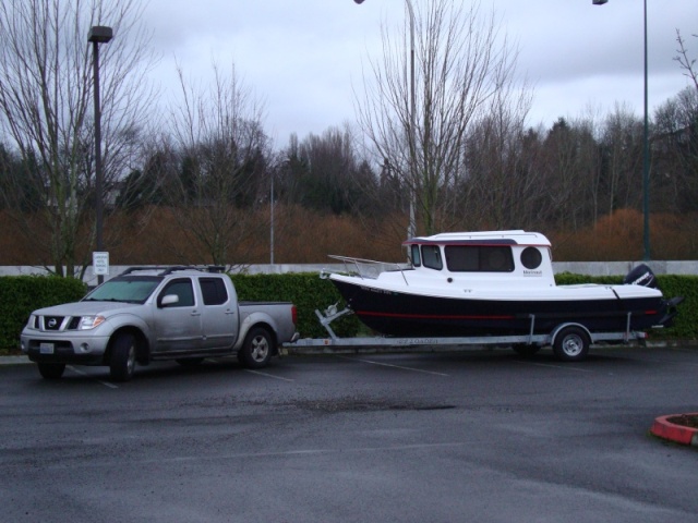 Dave aka 'oldgrowth' Marinant in the parking lot