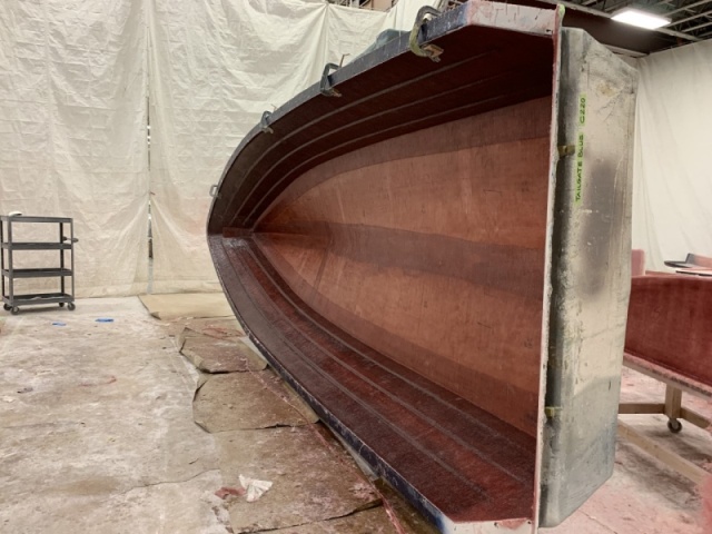 Form Core is used to strengthen and solidify the hull.