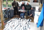 30 silvers & back to the dock by 12:00 & then out for a round of Lings and things