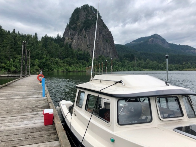 Had Beacon Rock all to ourselves.