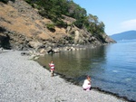 (Aiviq) On the beach at James Island