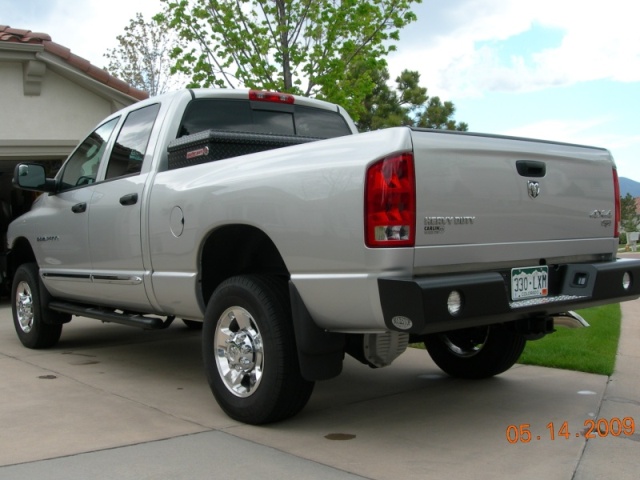 New Buckstop Rear Bumper