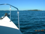 Heading toward Spieden Island