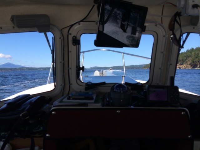 Heading toward Dodd Narrows