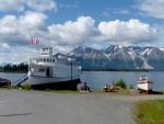The Tarahne was used as a tourist boat and freighter on Atlin in the early 1900's.