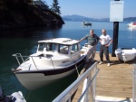 Dock on Burrows Bay, Anacortes, WA