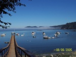 Our moorage at Biz Pt on Fidalgo Island