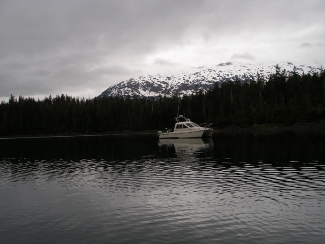 Secluded camping spot