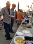 Potluck on the dock 
Joe R-MATEY 
Nick - SEA ROSE