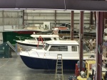 Boats on Floor at C-Dory Factory 2016-08-20