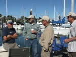 The guys talking boats