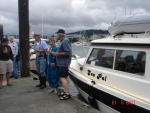 Christening SEA PAL, Rev. Dave, Betsy & Bob