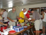 Potluck Saturday evening at
the Squalicum Yacht Club