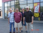 C-Brats go to Schucks:
Joe, Pat, Jim & Fred