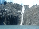 Waterfall on Blackstone Glacier