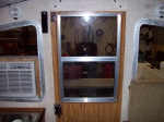 AC install. Vertical sliding window with screen and safetyglass from a mobile home supply only $50