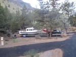 lake Billy Chinook,lake isn\'t real user friendly for overnighting on the water.