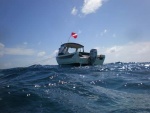 The C-Dory makes a great scuba dive boat at John Pennekamp State Park in Key Largo, Florida
