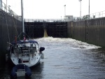 inside a lock