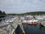 Our boat is at home in Friday Harbor 10-5-14 (see photos in my Before Restoration album from late 90s where it was moored not far from here by original owner).