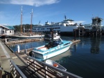 Tim Jones has the shinyest boat in the marina, his beautiful Skagit 31. 10-5-14