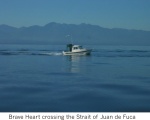 Crossing the Strait of Juan de Fuca