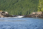 Rapids entering Tsibass Lagoon