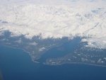 Lituya Bay, Alaska from 30K feet