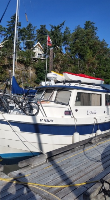 Loaded up and ready to head to Desolation Sound