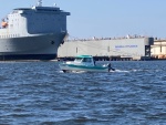 C-Dory 16 cruising south, on the Elizabeth River