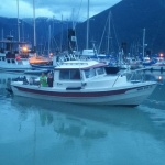 Bella Coola Harbour Canada Notice 10 Rod Rack and Radar