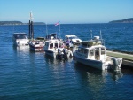 Sequim Bay State Park dock, JC Lately, SleepyC, Cliff & Julie and some others.