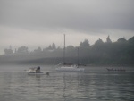 C-Dory support boat for the 2007 Canoe Journey, leaving Port Angeles