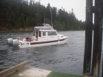 Dreamer, Roger and Janet, moving over to John Wayne making room at the dock.