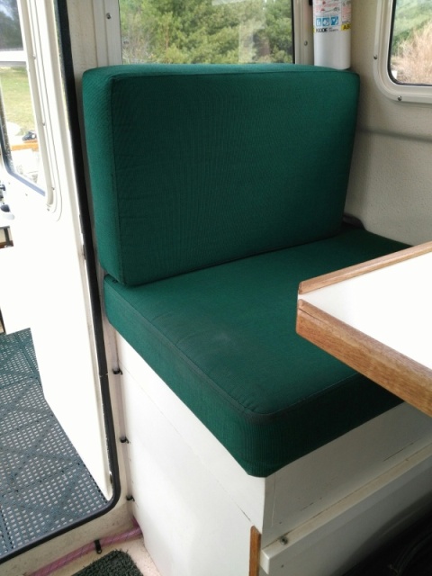 Raised seat 3.5 inches for better view; pm for full details; note sharp table corners removed