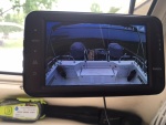 Love my HD wireless rear camera. Nice to know what cockpit passengers are doing (or if still aboard)