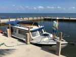 Ragged Edge, Plantation Key, Great motel and harbor, cleaning after Alligator reef snorkel