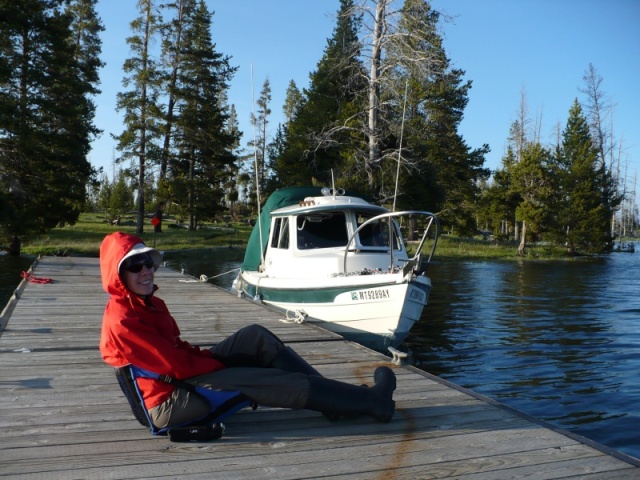 Enjoying a Summer day on YS Lake June 2009