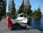 Enjoying a Summer day on YS Lake June 2009