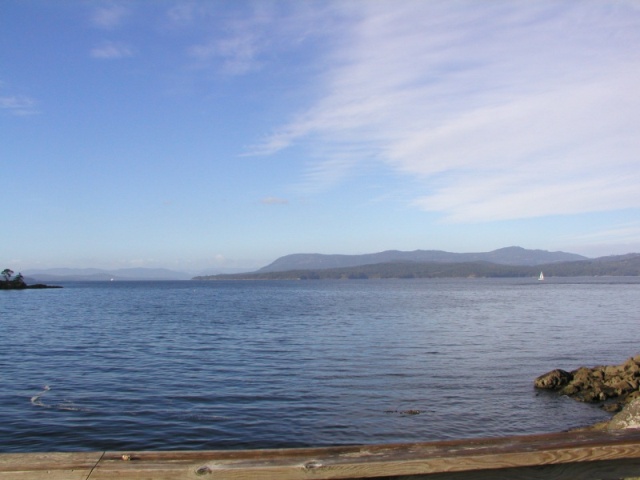 View from the boardwalk, Otter Bay