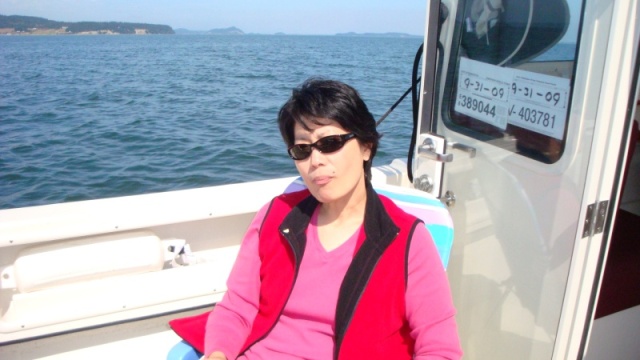 The first mate enjoying a picnic lunch north end of Camano island