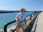 First Mate at Charlevoix jetty