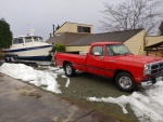 Looking good behind the '93 Dodge Cummins