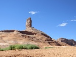 Cookie Jar Rock viewed from the backside.